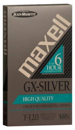 Maxell GX-Silver VHS, Maxell