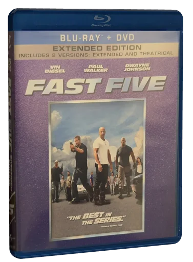 Fast Five Blu-ray, Universal