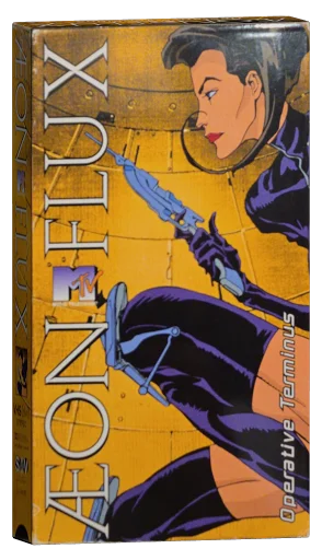 Æon Flux VHS cover