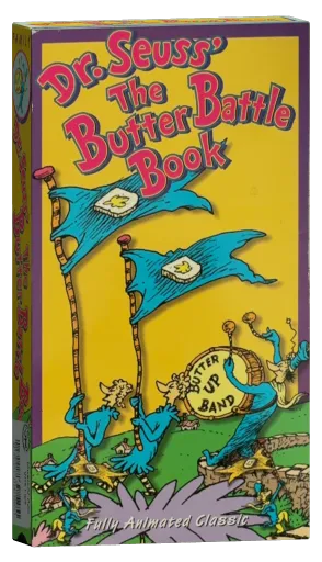 The Butter Battle Book VHS cover