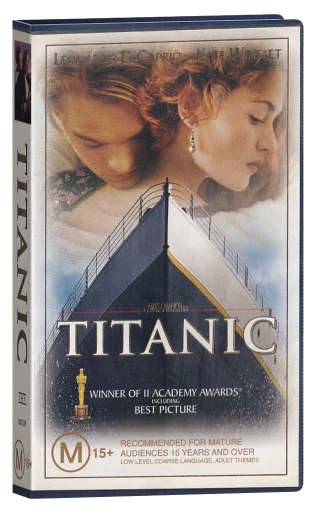 Titanic VHS, Twentieth Century Fox Home Entertainment