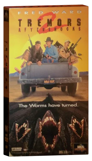Tremors II: Aftershocks VHS, MGM/UA Home Video