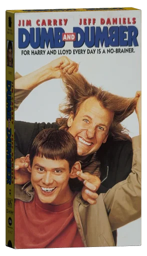 Dumb and Dumber VHS, New Line Home Video