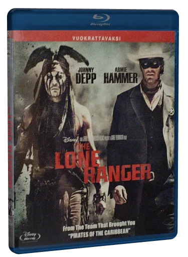The Lone Ranger Blu-ray, Walt Disney Home Video