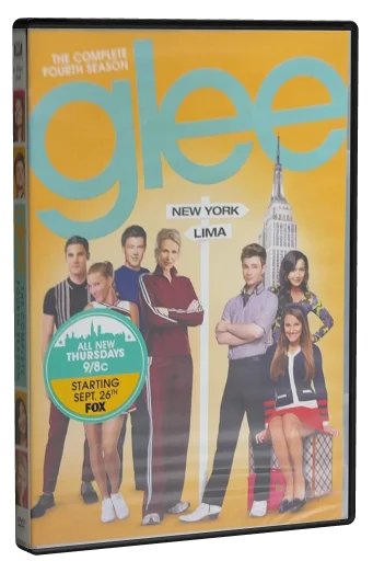 Glee the complete fourth season DVD cover