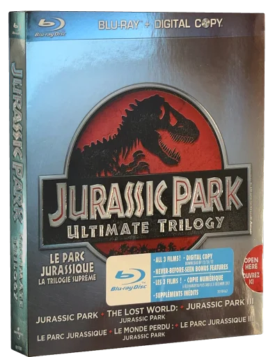 Jurassic Park Ultimate Trilogy Blu-ray, Universal Home Entertainment