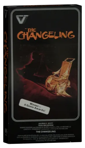 The Changeling VHS, Vestron Video