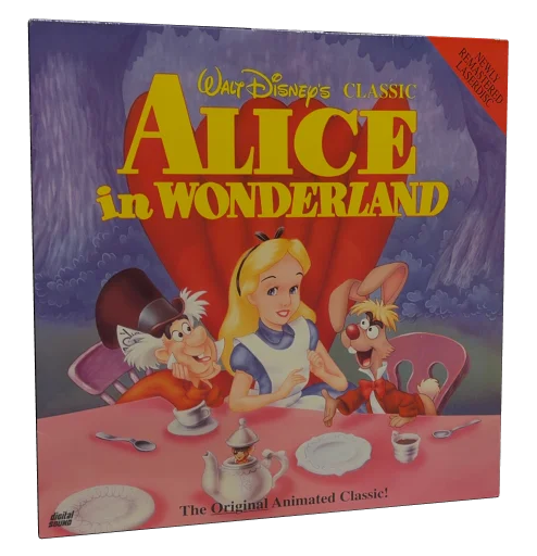 Alice in Wonderland Laserdisc, Walt Disney Home Video
