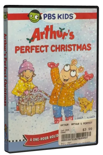 Arthur's Perfect Christmas DVD cover