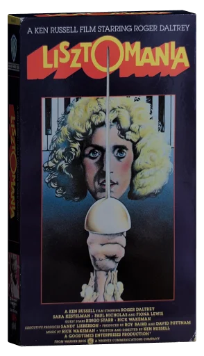 Lisztomania VHS, Warner Home Video