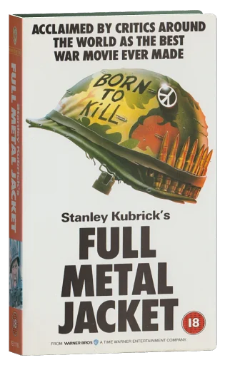 Full Metal Jacket VHS, Warner Home Video