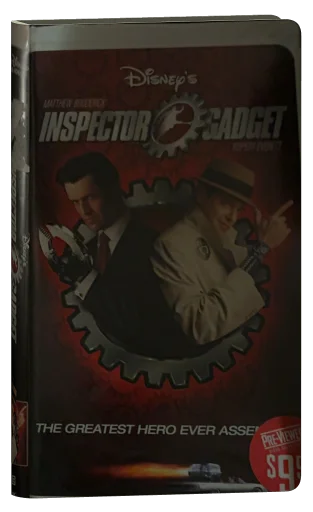 Inspector Gadget VHS, Walt Disney Home Video