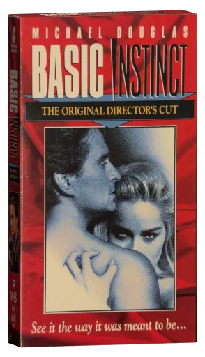 Basic Instinct VHS, Carolco Home Video