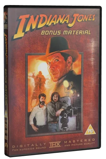 Indiana Jones Bonus Material DVD cover