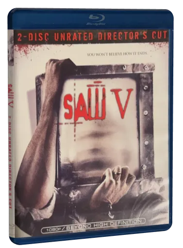 Saw V Blu-ray cover