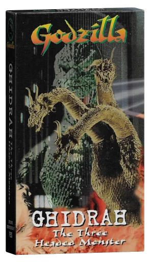 Ghidorah, the Three-Headed Monster VHS, Anchor Bay Entertainment