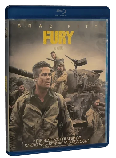 Fury Blu-ray, Sony Pictures Home Entertainment