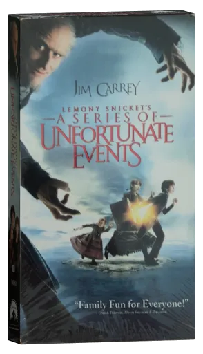 Lemony Snicket's A Series of Unfortunate Events VHS, Paramount