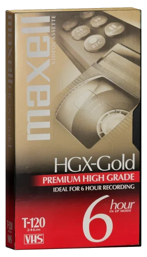 Maxell Premium Grade VHS cover