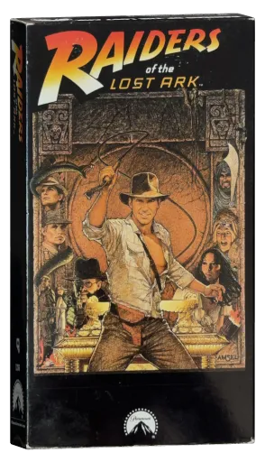 Raiders of the Lost Ark VHS, Paramount Home Video