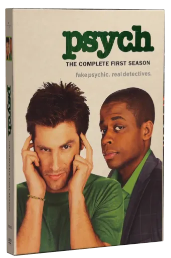 Psych Complete First Season DVD cover