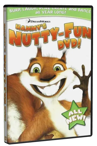 Hammy's Nutty Fun DVD cover