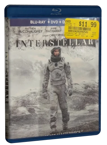 Interstellar Blu-ray, Paramount Pictures