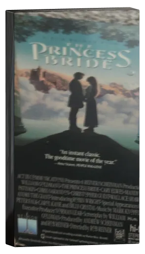 The Princess Bride VHS, Nelson Entertainment
