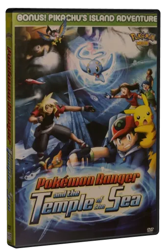 Pokémon Ranger and the Temple of the Sea DVD cover