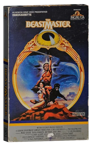 The Beastmaster VHS, MGM/UA Home Video