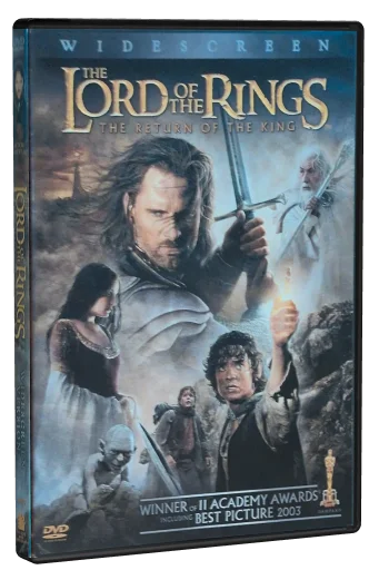 The Lord of the Rings: The Return of the King DVD, New Line Home Entertainment
