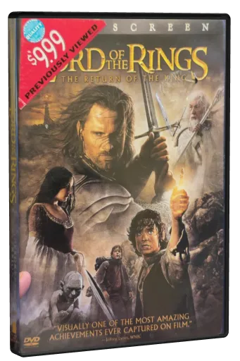 The Lord of the Rings: The Return of the King DVD, New Line