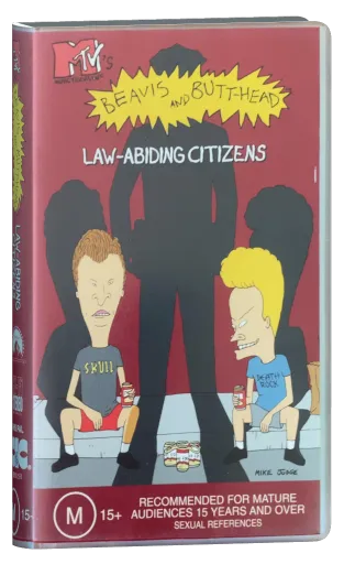 Beavis and Butt-Head Law-Abiding Citizens VHS, Rainbow Products Limited
