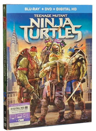 Teenage Mutant Ninja Turtles Blu-ray, Paramount Pictures