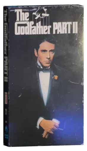 The Godfather Part II VHS, Paramount Home Video