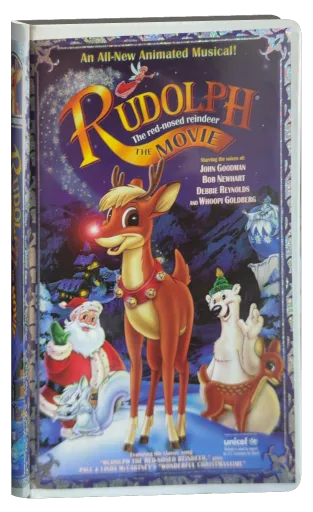 Rudolph the Red-Nosed Reindeer: The Movie VHS, GoodTimes Entertainment