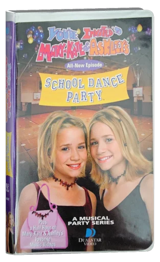 You're Invited to Mary-Kate & Ashley's School Dance Party VHS cover