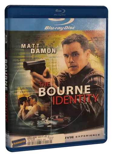 The Bourne Identity Blu-ray cover