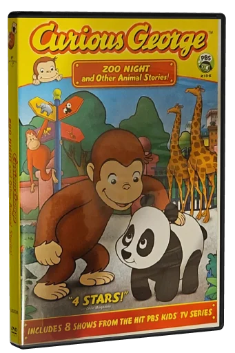 Curious George DVD, Universal Studios Home Video