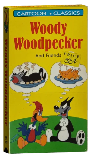 Woody woodpecker and friends VHS cover