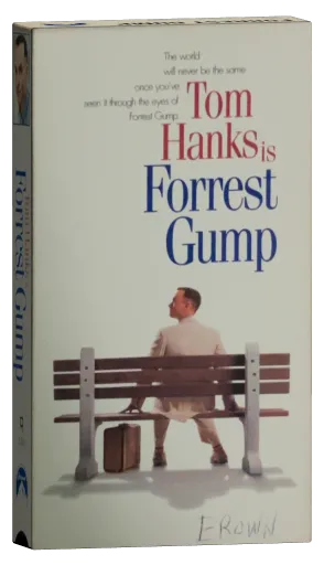 Forrest Gump VHS, Paramount Pictures