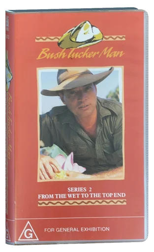 Bush Tucker Man Series 2 From the Wet to the Top End VHS cover