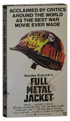Full Metal Jacket VHS, Warner Home Video