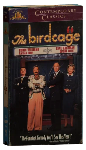 The Birdcage VHS, MGM/UA Home Entertainment