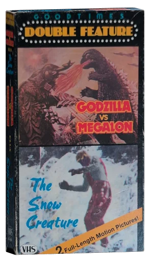 Godzilla vs Megalon / The Snow Creature (1986)