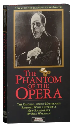 The Phantom of the Opera VHS, Video Treasures
