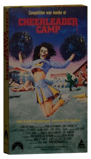 Cheerleader Camp VHS, Paramount Home Video