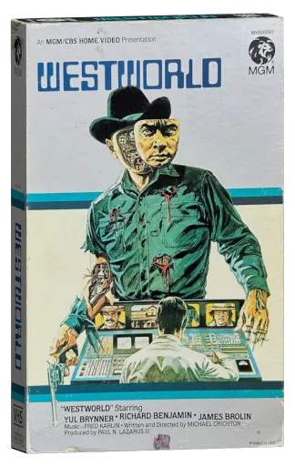 Westworld VHS, MGM/CBS Home Video