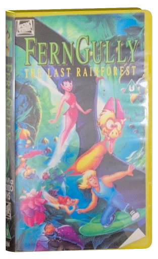 FernGully: The Last Rainforest VHS, Fox Video