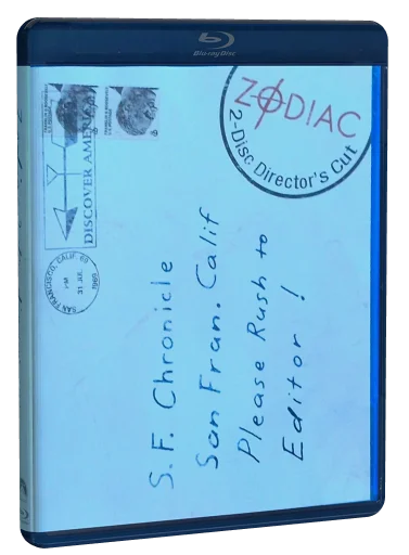 Zodiac Blu-ray, Paramount Pictures